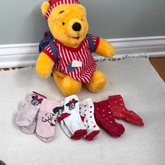 6 pairs of socks 6-12 mo baby girl. Firm price - Picture 1 of 4